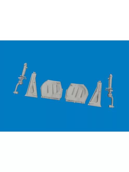 Eduard - P-51D undercarriage legs PRINT for Eduard
