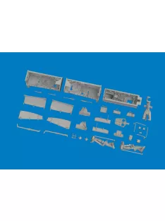   Eduard - Jaguar wheel bays & undercarriage legs PRINT for Airfix