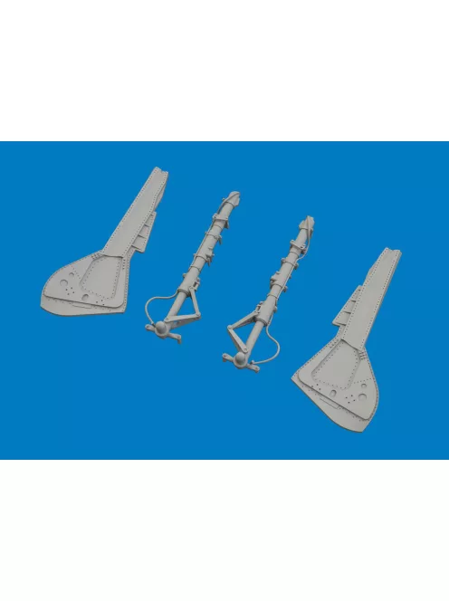 Eduard - Fw 190A-8 undercarriage legs PRINT for Eduard