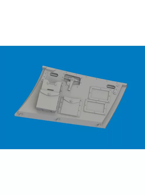 Eduard - Hurricane Mk.I cockpit door PRINT for Arma Hobby