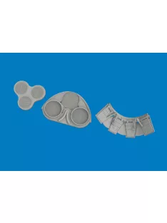 Eduard - P-40K radiators upgrade set PRINT for Eduard