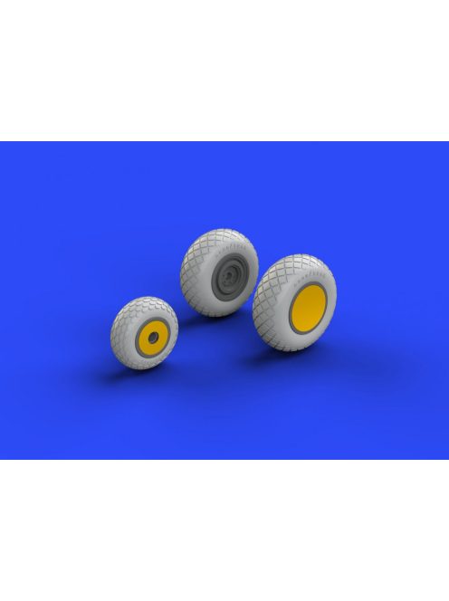 Eduard - P-38 wheels for Academy 