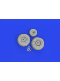 Eduard - B-25J wheels 1/48 HKM