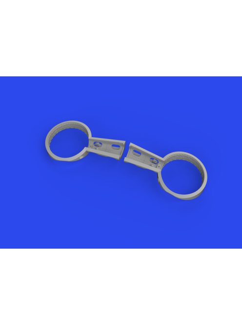 Eduard - Bf 109F wheel bays rounded PRINT 1/48 EDUARD