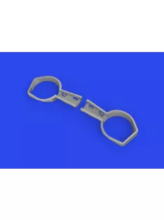 Eduard - Bf 109F wheel bays angular PRINT 1/48 EDUARD