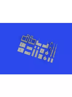 Eduard - A6M3 gun bays short barrel PRINT 1/48 EDUARD