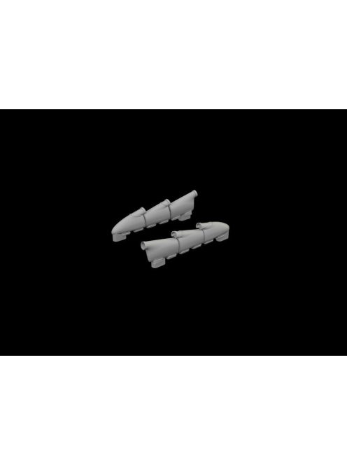 Eduard - Hurricane Mk.II exhaust rounded PRINT 1/48 ARMA HOBBY