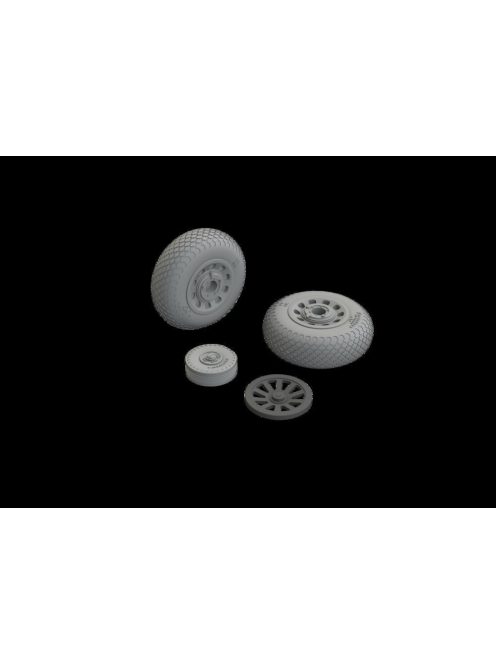 Eduard Accessories - P-51B/C wheels cross tread EDUARD