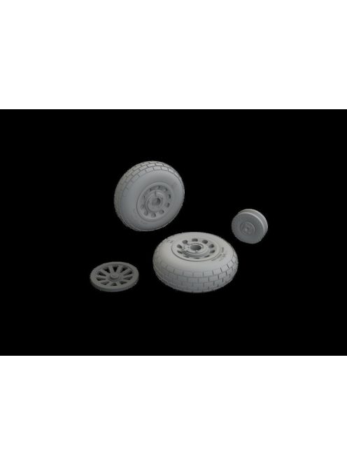 Eduard - P-51B/C wheels block tread  EDUARD
