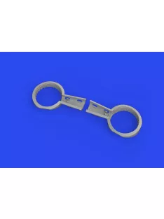 Eduard - Bf 109F wheel bays rounded PRINT 1/72 EDUARD