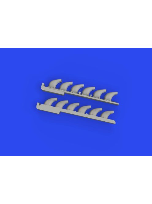 Eduard - Bf 109F/G exhaust stacks PRINT 1/72 EDUARD