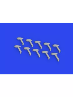 Eduard - Bf 109 balance weights PRINT 1/72 EDUARD