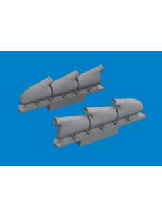   Eduard - Spitfire Mk.V three-stacks exhaust rounded PRINT  TAMIYA