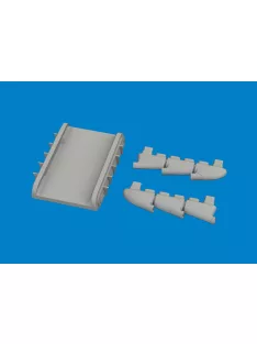   Eduard - Spitfire Mk.I/II/V three-stacks exhaust rounded PRINT for IBG