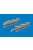 Eduard - Spitfire Mk.V three-stacks exhaust fishtail PRINT for Eduard