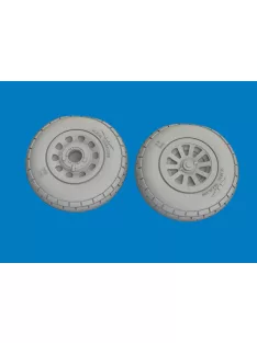 Eduard - P-51D wheels block tread for Arma Hobby