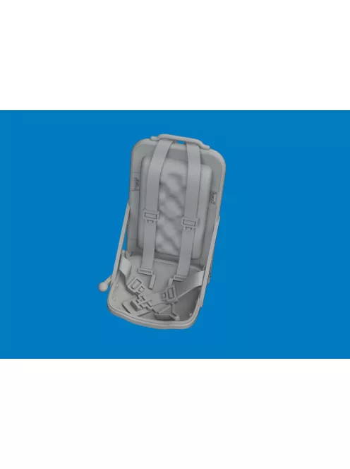 Eduard - P-51D seat w/ integral seat belts PRINT for Arma Hobby