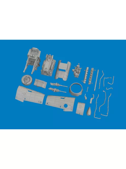 Eduard - Bf 109K-4 engine PRINT for Eduard