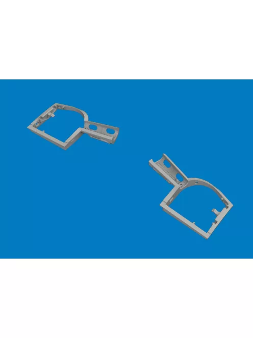 Eduard - Bf 109K-4 wheel bays PRINT for Eduard