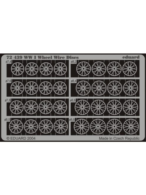 Eduard - WWI Wheel Wire Discs 