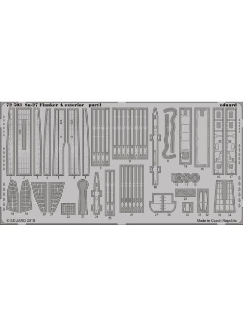 Eduard - Su-27 Flanker A exterior for ICM 