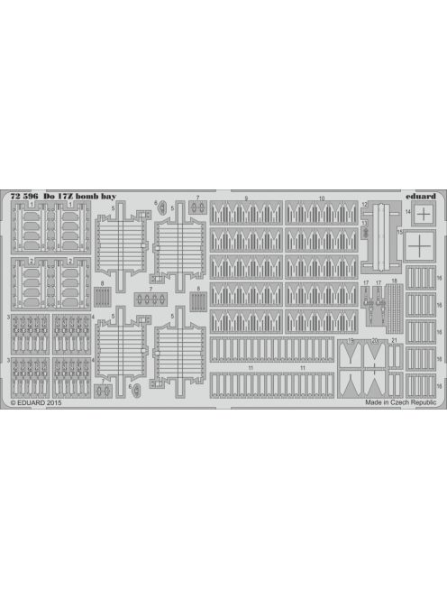 Eduard - Do 17Z bomb bay for Airfix 