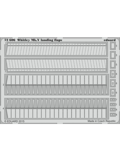 Eduard - Whitley Mk.V landing flaps for Airfix 