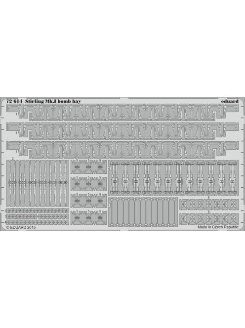 Eduard - Stirling Mk.I bomb bay for Italeri 