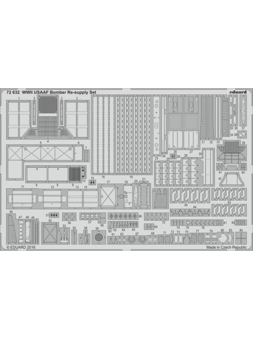 Eduard - WWII USAAF Bomber Re-supply Set f.Airfix 