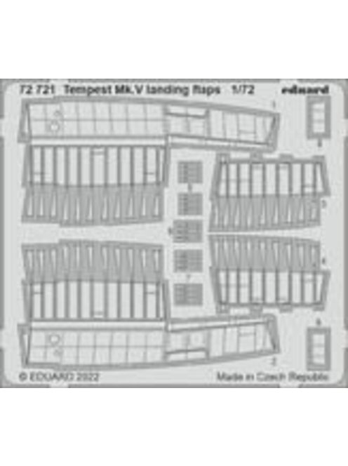 Eduard - Tempest Mk.V landing flaps 1/72