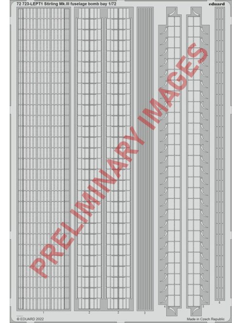 Eduard - Stirling Mk.III fuselage bomb bay