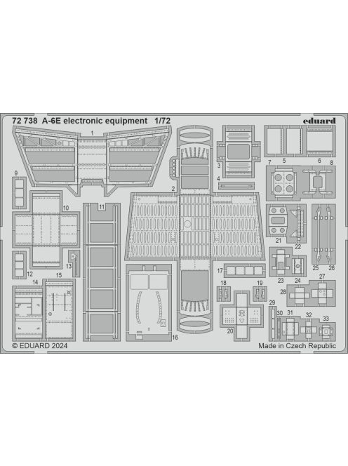 Eduard - A-6E electronic equipment