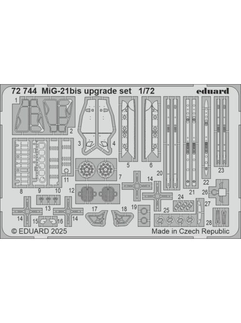 Eduard - MiG-21bis upgrade set  EDUARD