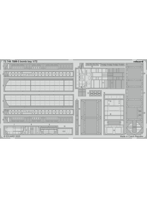 Eduard - TBM-3 bomb bay  HOBBY BOSS