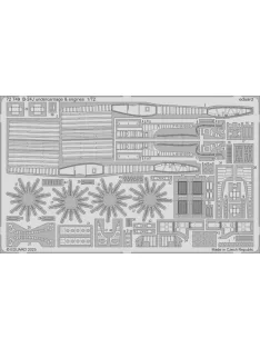 Eduard - B-24J undercarriage & engines  HASEGAWA