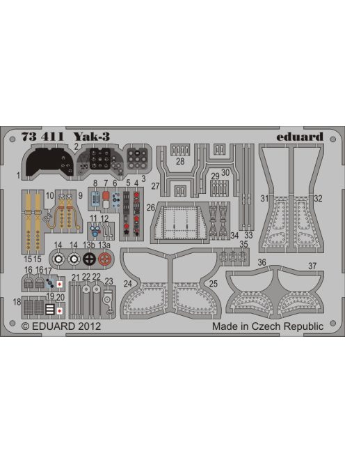 Eduard - Yak-3for Zvezda 
