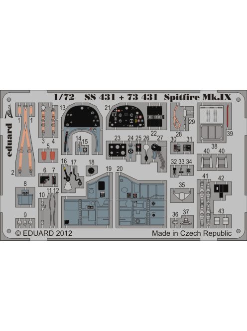 Eduard - Spitfire Mk.IX for Italeri 