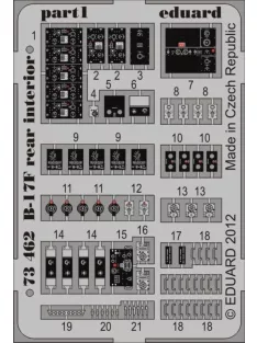 Eduard - B-17F rear interior for Revell