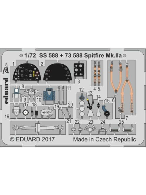 Eduard - Spitfire Mk.IIa for Revell 