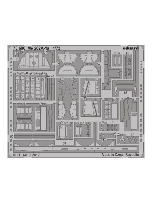 Eduard - Me 262A-1a for AIRFIX kit