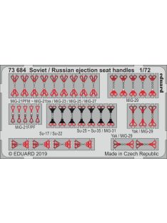 Eduard - Soviet / Russian ejection seat handles 