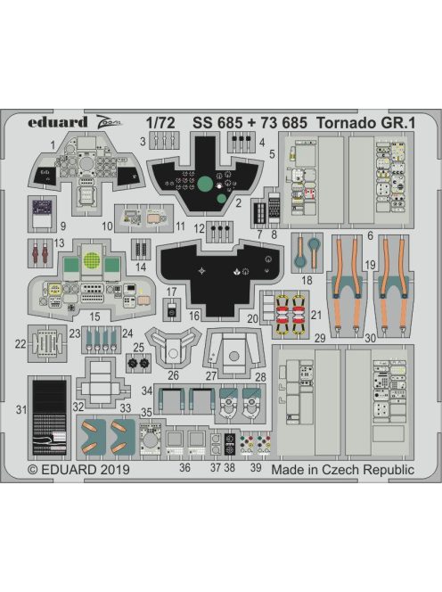 Eduard - Tornado GR.1 for Italeri 