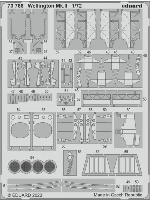 Eduard - Wellington Mk.Ii For Airfix