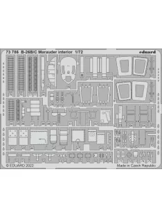Eduard - B-26B/C Marauder interior for HASEGAWA / HOBBY 2000