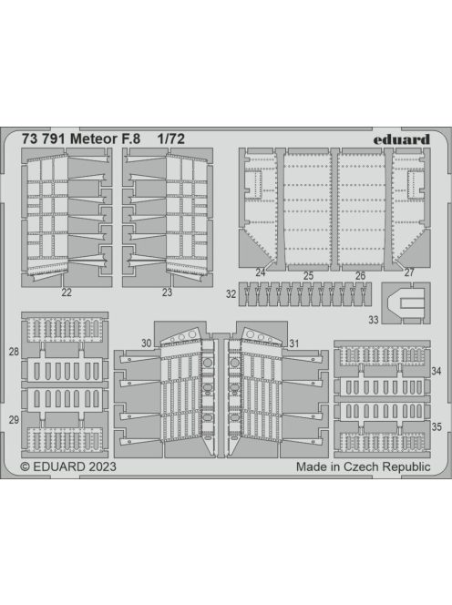 Eduard - Meteor F.8 1/72 for AIRFIX