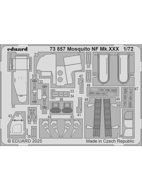 Eduard - Mosquito NF Mk.XXX 1/72 for Special Hobby