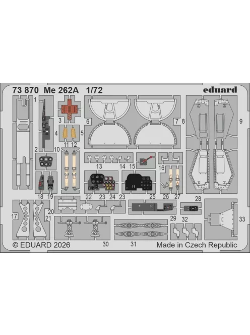 Eduard - Me 262A for Arma Hobby