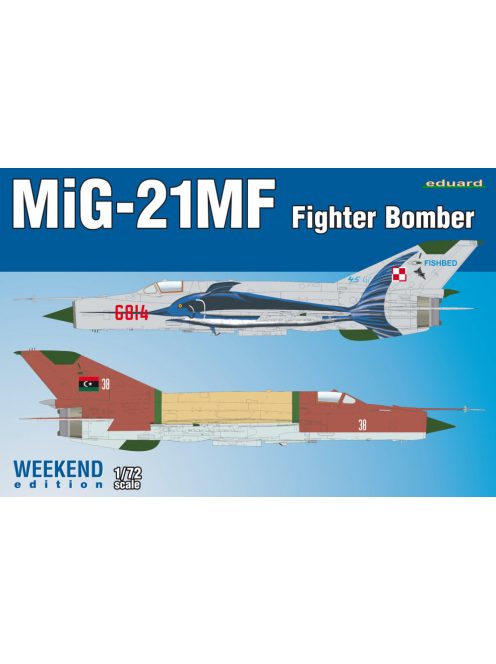Eduard - MiG-21MF Fighter Bomber Weeken Edition