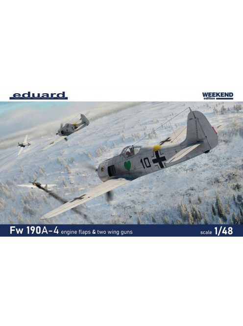 Eduard - Fw 190A-4 w/ engine flaps & 2-gun wings 1/48 Weekend edition