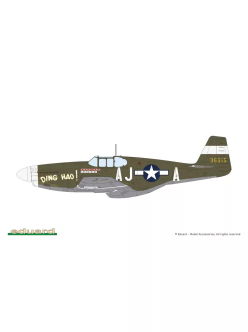Eduard - P-51B/C Mustang Birdcage canopy 1/48